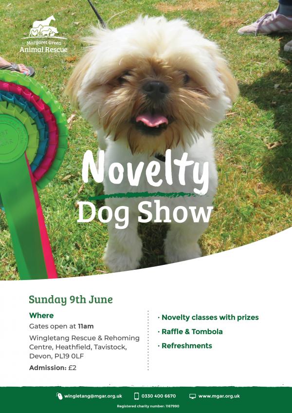 Novelty Dog Show Poster 2024